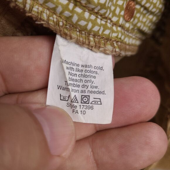 J. Crew Corduroy Pants Womens 30 S Brown Bootcut 33x30.5 Stretch Pockets‎ Jeans - Picture 6 of 13